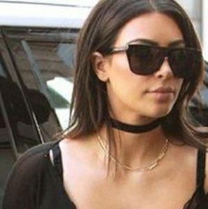 Black Velvet Choker Necklace | Trendy 90s Jewelry